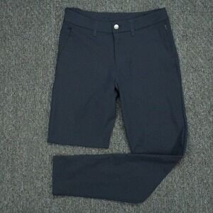 Lululemon Pants Men 28x30 Blue ABC Slim Fit Trouser Chino Zip Pocket Stretch